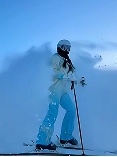 雪地人像摄影作品